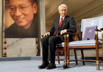 At the Nobel Ceremony: Liu Xiaobo's Empty Chair