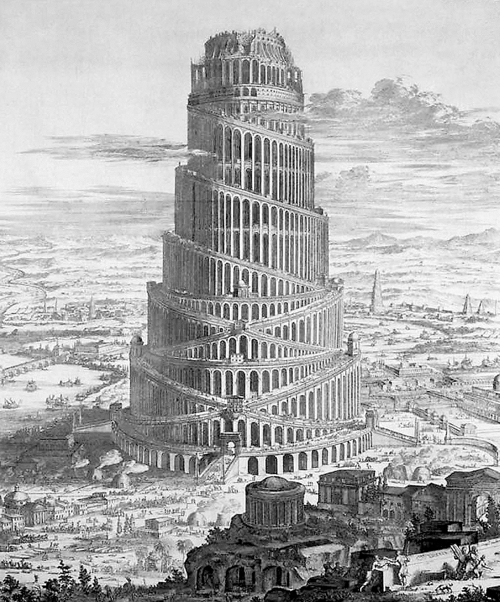 The tower of babel картина