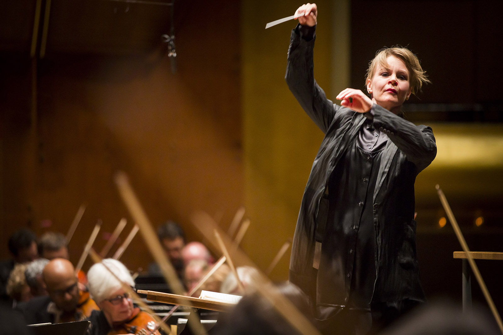 Female Orchestra Conductor
