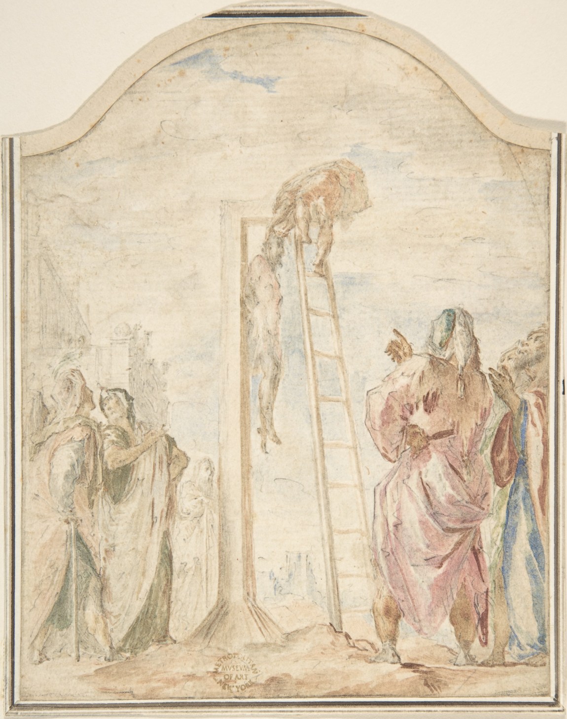 Anonymous: An Execution, Venice, eighteenth century