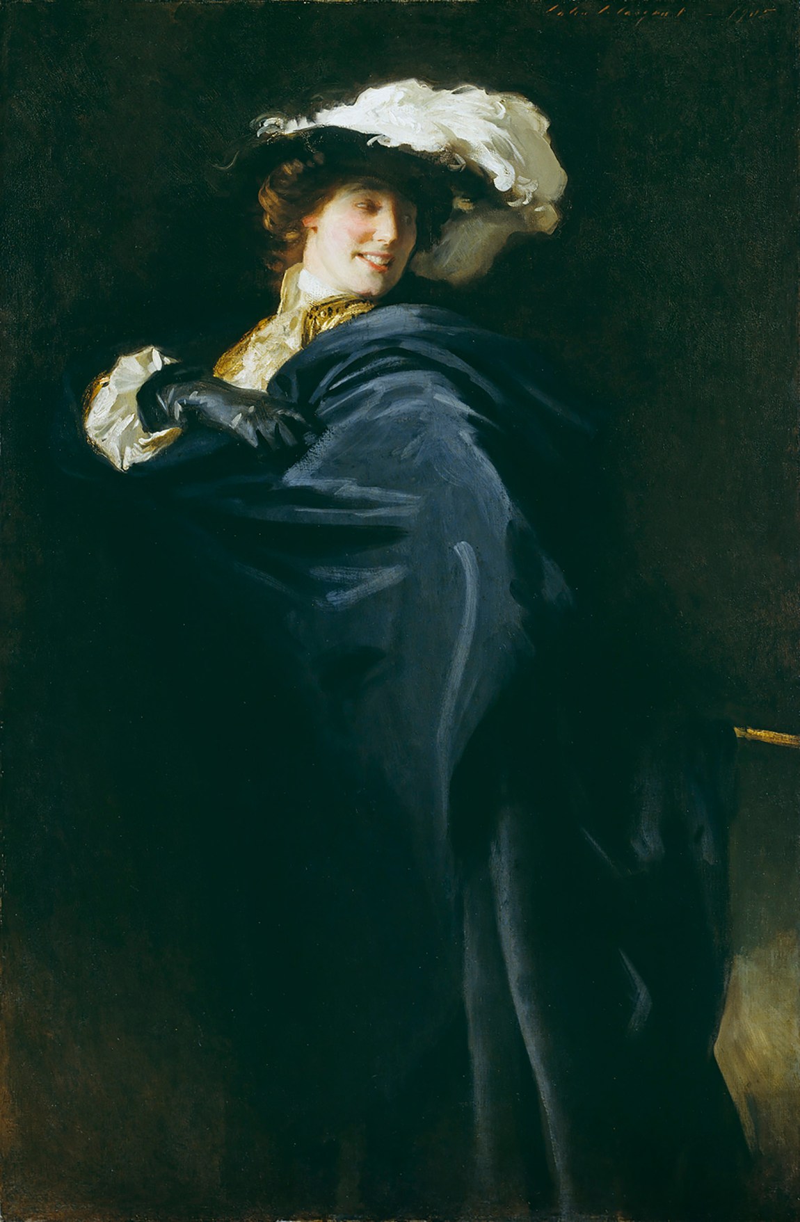 Portrait of Ena Wertheimer (A Vele Gonfie); painting by John Singer Sargent