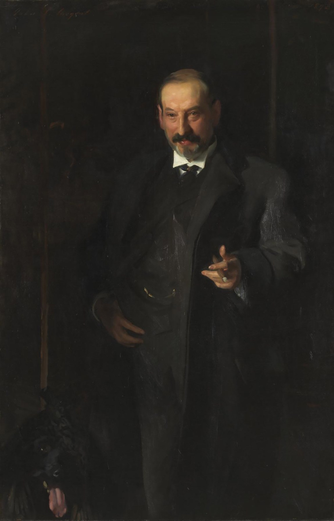 Asher Wertheimer; painting by John Singer Sargent