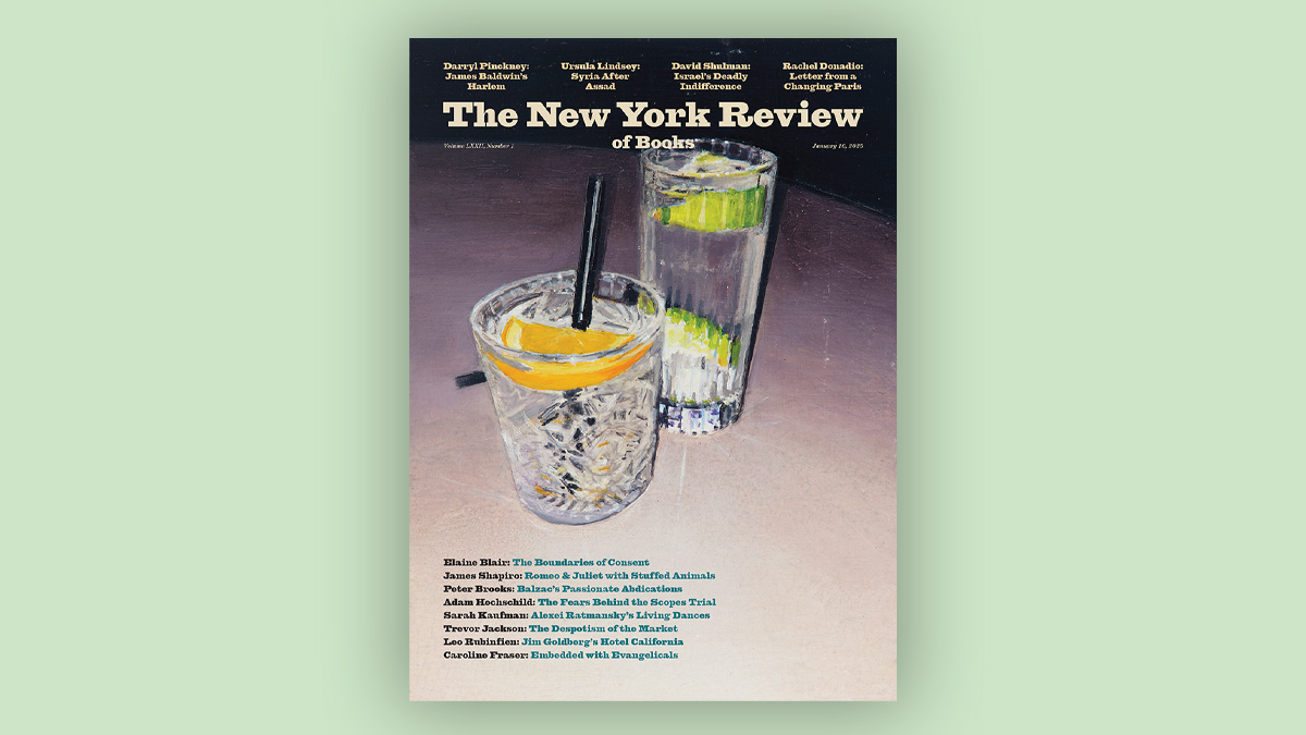 Table of Contents January 16, 2025 The New York Review of Books